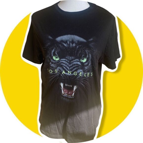 Guess Brand Black Panther T-shirt Mens Size Small - Picture 7 of 7